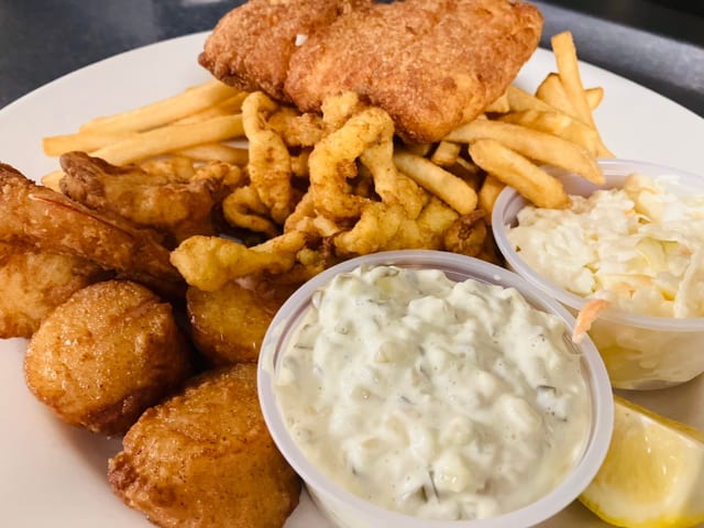 Fried Fisherman Platter.