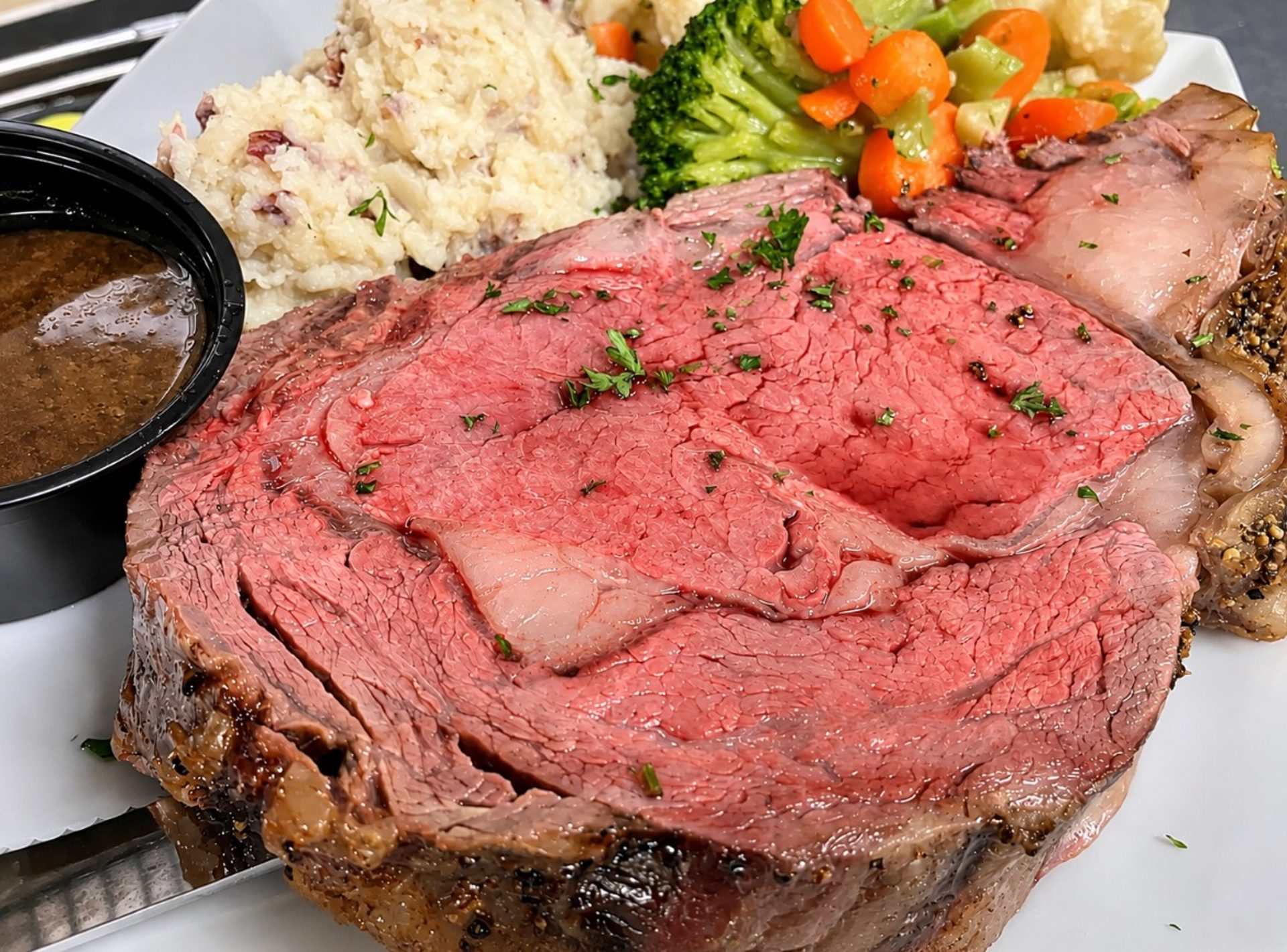 Oven Roasted Prime Rib Au Jus- Thursdays, Fridays and Saturdays