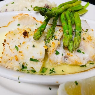 Broiled Cod Dinner