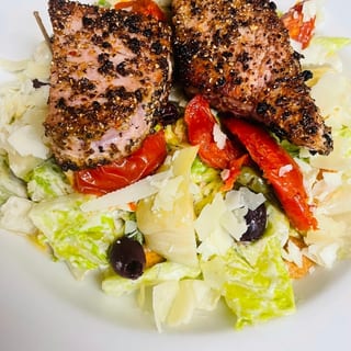 Ahi Tuna Caesar Salad