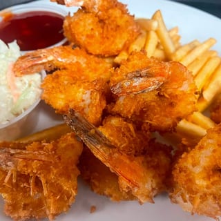 Coconut Shrimp Dinner